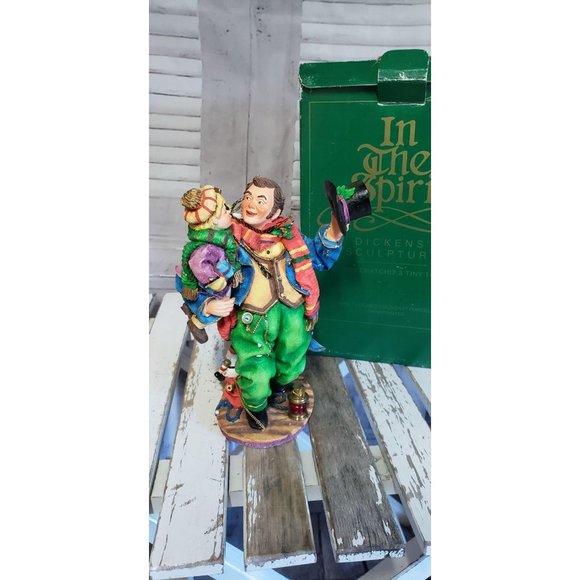 Dept 56 Dickens Sculpture In the spirit Bob Cratch